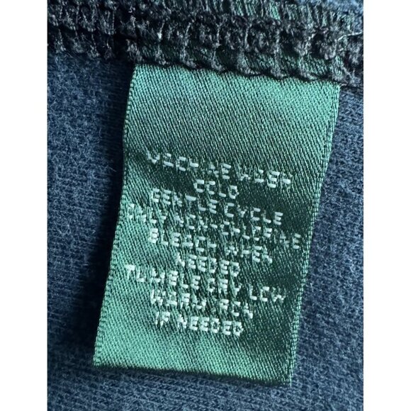 L-RL Lauren Ralph Lauren Active Women’s Sz L Black Full Zip Jacket Toggle Neck - Picture 5 of 9